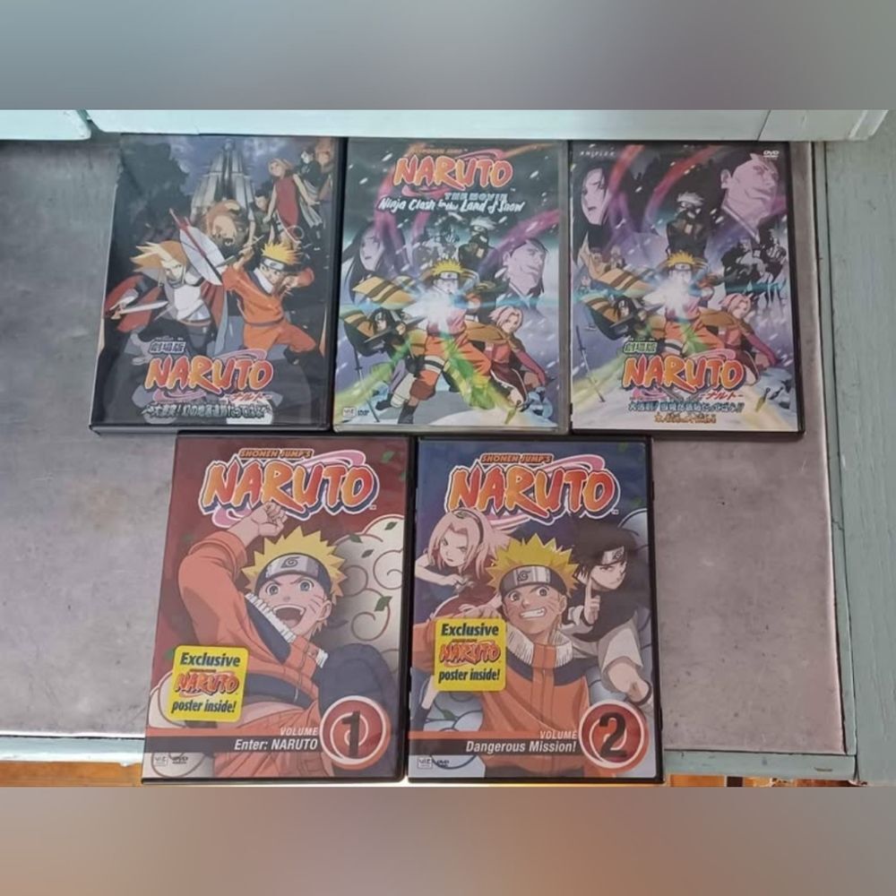 Naruto DVD Lot